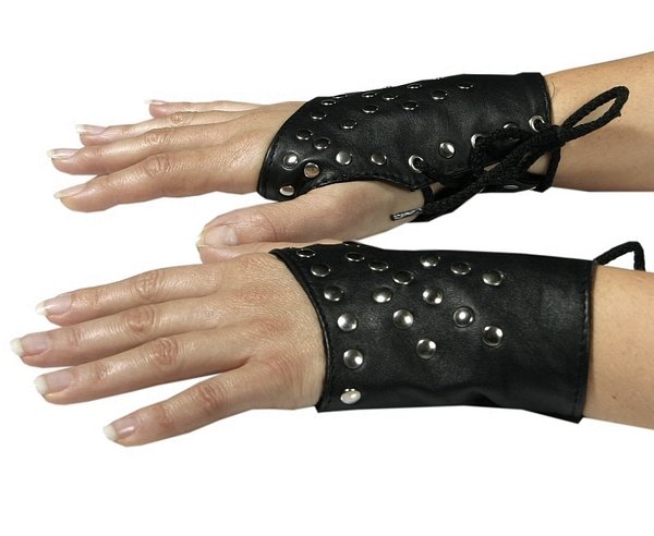 Ledapol Leather Gauntlets Gloves