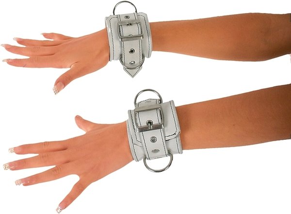 Ledapol leather wrist cuffs